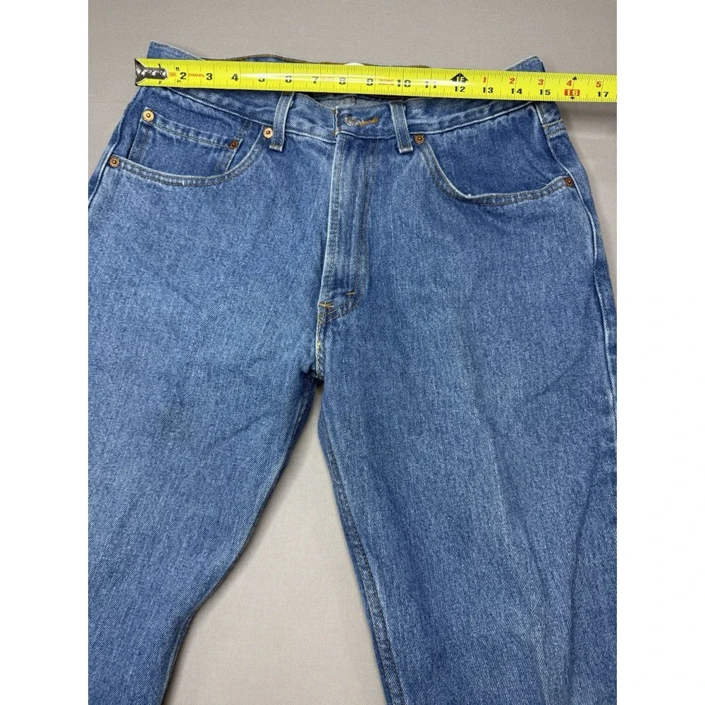 Levi's Jeans 505 Regular Fit Men's 33x32 Blue Straight Leg 100% Cotton Denim